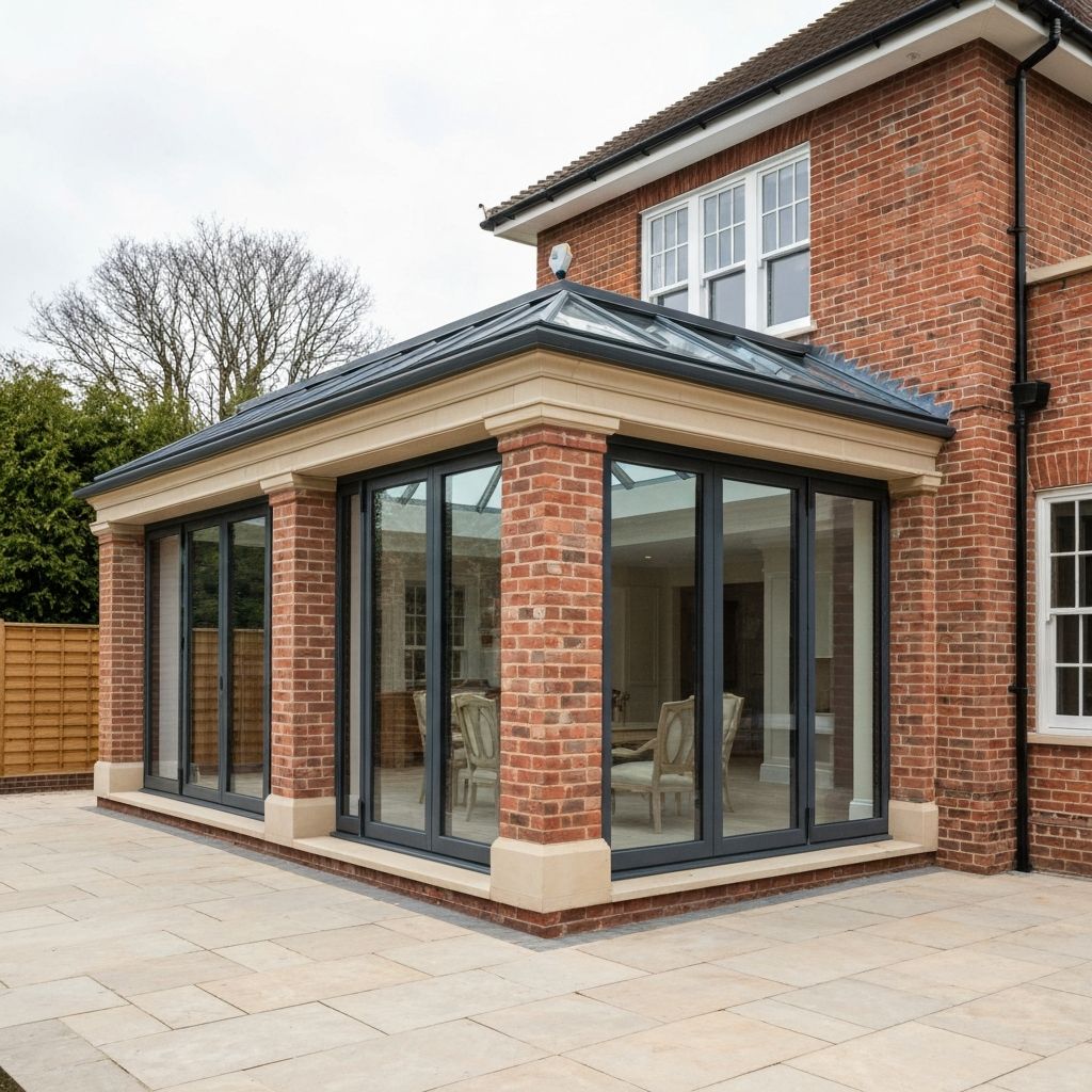Elegant orangery extension