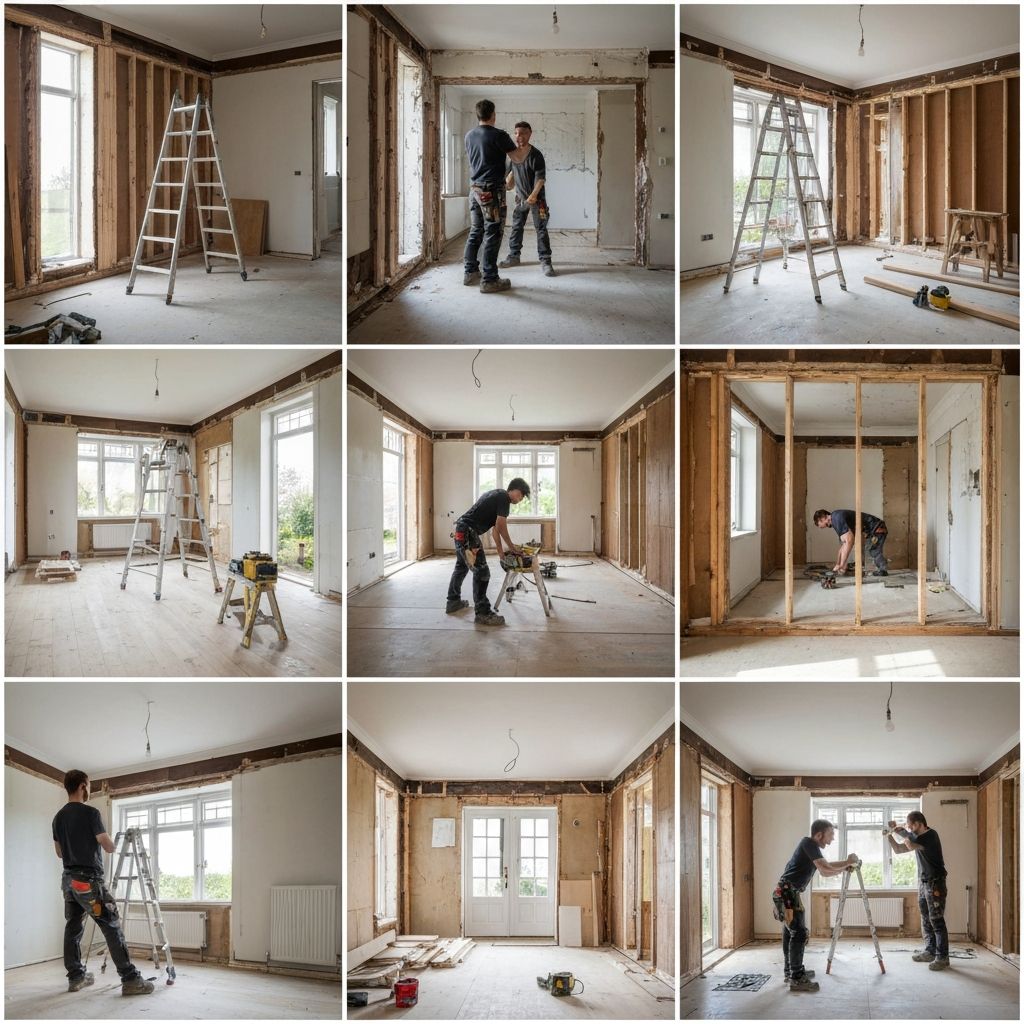 Home renovation work